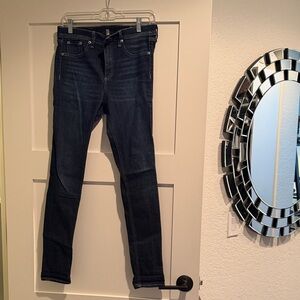 rag & bone Dark Blue Skinny Jeans